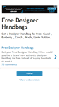 Mobile Screenshot of free-handbags.blogspot.com