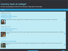 Tablet Screenshot of mommybackatcollege.blogspot.com