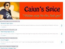 Tablet Screenshot of cajunsspice.blogspot.com