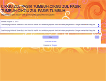 Tablet Screenshot of cikguzulpasirtumbuh.blogspot.com
