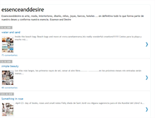 Tablet Screenshot of essenceanddesire.blogspot.com