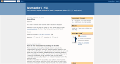 Desktop Screenshot of laymankt.blogspot.com