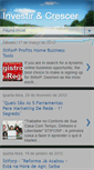Mobile Screenshot of investircrescer.blogspot.com