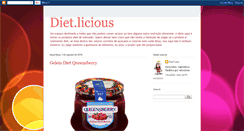 Desktop Screenshot of dietlicious.blogspot.com