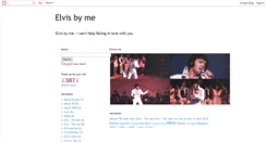 Desktop Screenshot of elvisbyme.blogspot.com