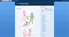 Desktop Screenshot of aflurryofart.blogspot.com