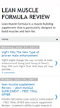 Mobile Screenshot of freeleanmuscleformula.blogspot.com