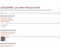 Tablet Screenshot of localeando.blogspot.com