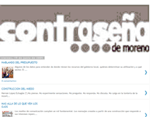 Tablet Screenshot of contrasenademoreno.blogspot.com