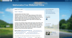 Desktop Screenshot of banksoalanmath.blogspot.com