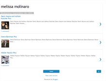 Tablet Screenshot of melissamolinaroo.blogspot.com