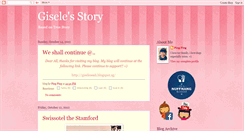 Desktop Screenshot of giselestory.blogspot.com