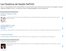 Tablet Screenshot of lasfanaticasdegastonsoffritti.blogspot.com