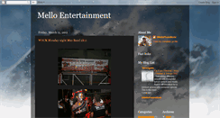 Desktop Screenshot of melloentertainment.blogspot.com