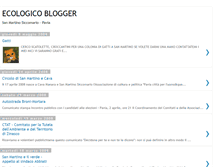 Tablet Screenshot of ecologicoblogger.blogspot.com