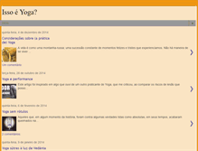 Tablet Screenshot of issoeyoga.blogspot.com