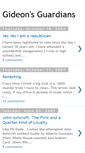 Mobile Screenshot of gideonsguardians.blogspot.com