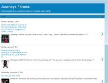Tablet Screenshot of journeysfit.blogspot.com