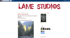 Desktop Screenshot of lamestudios.blogspot.com