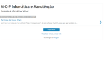 Tablet Screenshot of m-c-pmanutencaoinformatica.blogspot.com