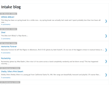 Tablet Screenshot of intakeblog.blogspot.com