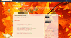 Desktop Screenshot of akademinurinsan.blogspot.com