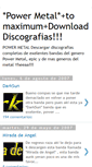 Mobile Screenshot of powermetalmaximum.blogspot.com