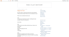 Desktop Screenshot of clayreview.blogspot.com