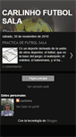 Mobile Screenshot of carlinho-doubrasilfutbolsala.blogspot.com