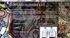 Desktop Screenshot of bounceclothingco.blogspot.com