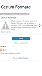 Mobile Screenshot of cesiumformate.blogspot.com