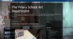 Desktop Screenshot of friaryschoolart.blogspot.com