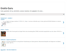Tablet Screenshot of gratis-guru.blogspot.com