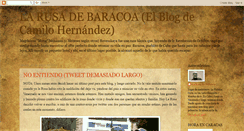 Desktop Screenshot of larusadebaracoa.blogspot.com