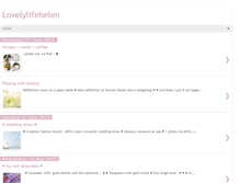 Tablet Screenshot of lovelylifehelen-fashion-helen.blogspot.com