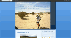 Desktop Screenshot of corredoresdeaventuras.blogspot.com