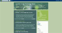 Desktop Screenshot of locationtechnology.blogspot.com