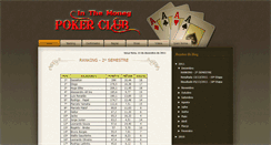 Desktop Screenshot of itmpokerclub.blogspot.com