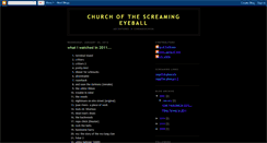 Desktop Screenshot of churchofthescreamingeyeball.blogspot.com