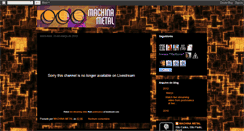 Desktop Screenshot of machina-metal.blogspot.com