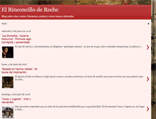 Tablet Screenshot of elrinconcillodereche.blogspot.com