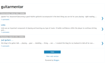 Tablet Screenshot of guitarmentor.blogspot.com