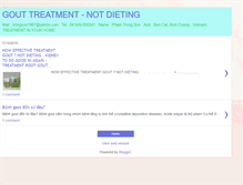 Tablet Screenshot of gout-treatment-pts.blogspot.com