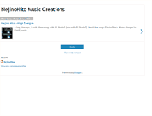 Tablet Screenshot of nejinohito.blogspot.com