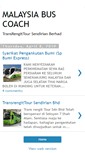 Mobile Screenshot of malaysiabuscoach.blogspot.com