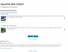 Tablet Screenshot of malaysiabuscoach.blogspot.com