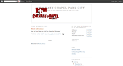 Desktop Screenshot of calvaryparkcity.blogspot.com