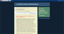 Desktop Screenshot of laindustriacarnica.blogspot.com