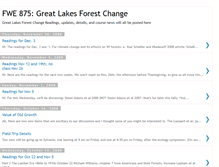 Tablet Screenshot of greatlakesforests.blogspot.com