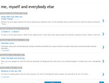 Tablet Screenshot of memyselfandeverybodyelse.blogspot.com